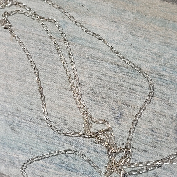 925 Butterfly two layers Necklace. - Picture 12 of 12